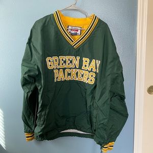 Vintage packers windbreaker
